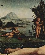 Venus, Mars und Amor, Piero di Cosimo